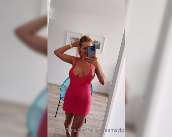 Elisa Dreams aka elisadreamsvip OnlyFans - Hello Loves Yesterday morning in Ibiza with my little pink outfit I wish you