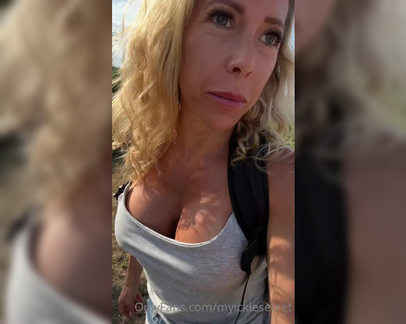 Kelly Jenson aka myicklesecret OnlyFans - On my little bike ride feeling incredibly horny after I took some naughty pics just