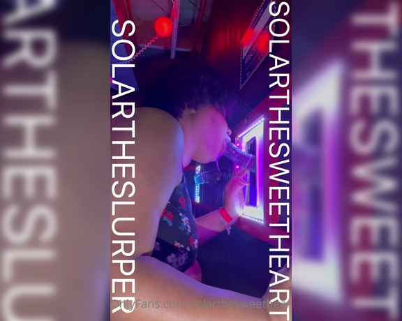 SOLARTHESLURPER aka solarthesweetheart OnlyFans - Hey babes hope you enjoy this video as much as I enjoyed making