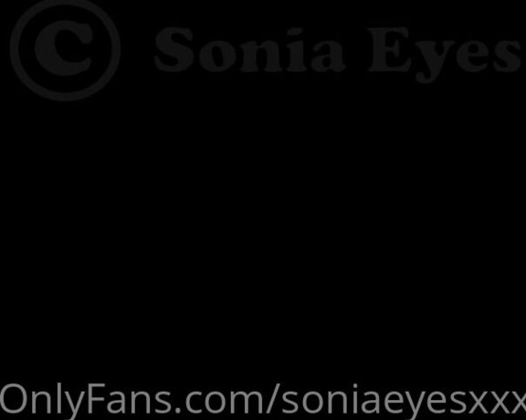 Sonia Eyes aka soniaeyesxxx OnlyFans - Tesorini miei prima di andare a nanna vi lascio questo video tutto per voi!!!! buona visione,