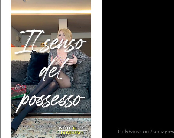 Sonia Grey aka soniagrey OnlyFans - Nuova lezione della Sexy Psicologa Il senso del possesso nella coppia  Commenta anche tu