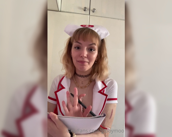 Gibbymoo aka gibbymoo OnlyFans - Your appointment with Nurse Gibby Apologies for the cat meowing and Alexa talking )