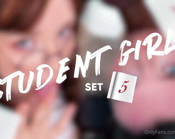 Sweetie Fox aka sweetiefox_of OnlyFans - Ive prepared something special for you  STUDENT GIRL BUNDLE I decided to give