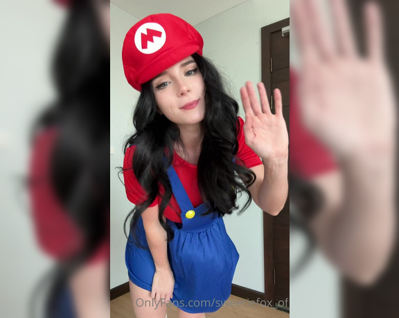 Sweetie Fox aka sweetiefox_of OnlyFans - Bet you never expected Mario to be this sexy Ive got lots to show