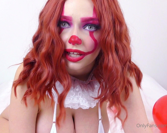 Jessica Starling aka jessicastarling OnlyFans - Pennywise Steals Your Virginity Solo POV Halloween Cosplay Blowjob Dirty talk Taking virginity Spoon Cowgirl Balloons