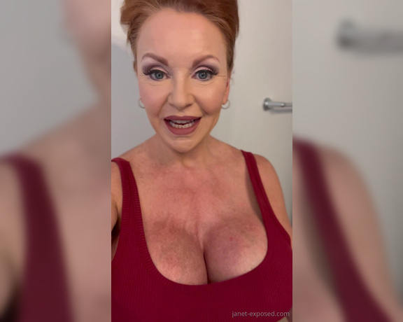 Janet Mason aka janetmasonxxxvip OnlyFans - Checking in! Have a great weekend