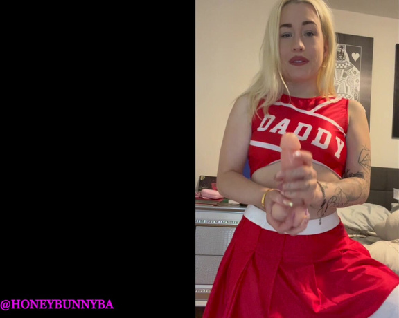 HoneyBunnyBA - Cheerleader JOI