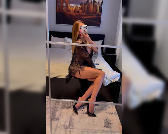 Bella Morgane aka bellamorgane2 OnlyFans - Afternoon guys , who want me to see me playing with my in that outfit