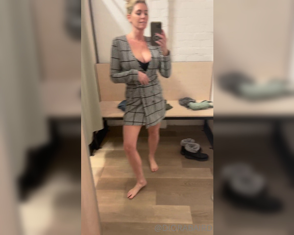 Diora Baird aka diorabaird OnlyFans - It’s March and my boobs still making trying on clothing a challenge Full vid being sent