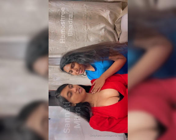 Sanna and Selena aka sanna_selena OnlyFans Video - With face full nuude poorn for full video check your message