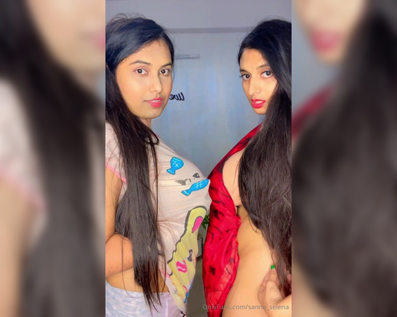 Sanna and Selena aka sanna_selena OnlyFans Video - Want some full nuude viideo caalll from us