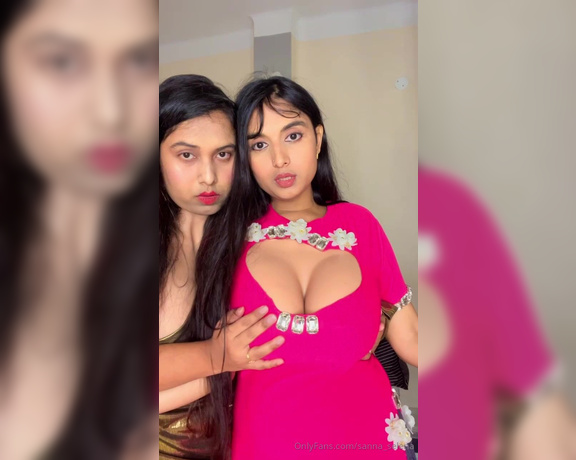 Sanna and Selena aka sanna_selena OnlyFans Video - Sannatis booobs are so soft , selena enjoyed a lot