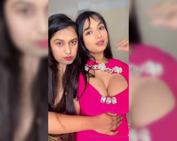 Sanna and Selena aka sanna_selena OnlyFans Video - Sannatis booobs are so soft , selena enjoyed a lot