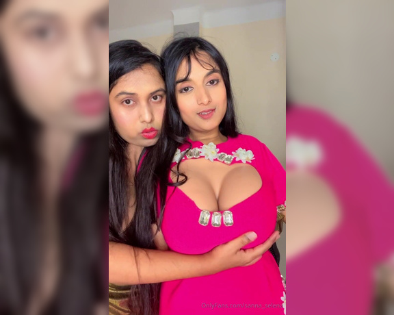 Sanna and Selena aka sanna_selena OnlyFans Video - Sannatis booobs are so soft , selena enjoyed a lot