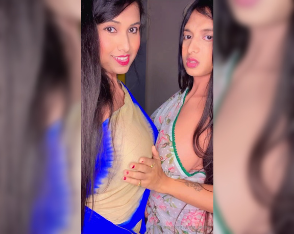 Sanna and Selena aka sanna_selena OnlyFans Video - Sannati selena after shoot booob press