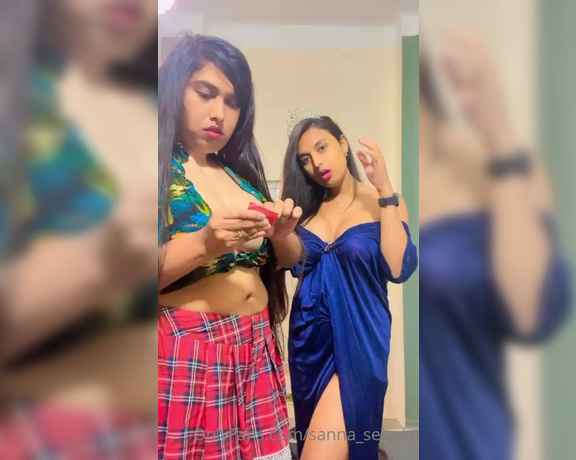 Sanna and Selena aka sanna_selena OnlyFans Video - DM us for full video