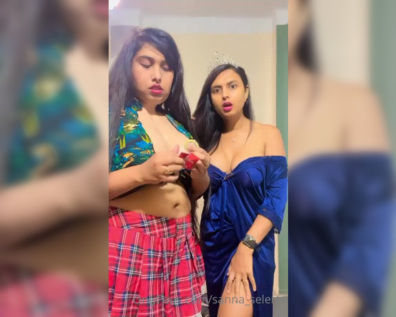 Sanna and Selena aka sanna_selena OnlyFans Video - DM us for full video