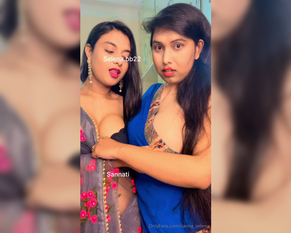 Sanna and Selena aka sanna_selena OnlyFans Video - Sannati selena booob press