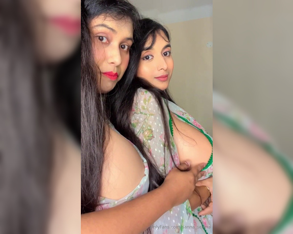 Sanna and Selena aka sanna_selena OnlyFans Video - Our seex is a music its a massage its a meditation