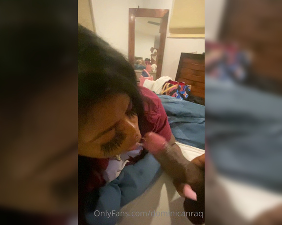 Dominicanraq aka dominicanraq OnlyFans Video - Sucking my highschool crush bbc  he enjoyed my wet mouth