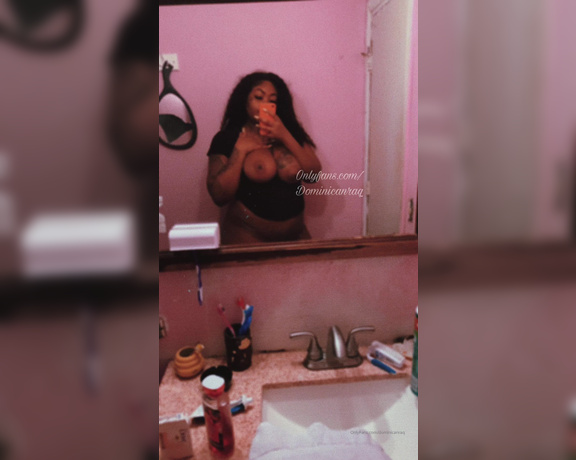 Dominicanraq aka dominicanraq OnlyFans Video - Before the shower let me show you how sexy my body look baby after hop in