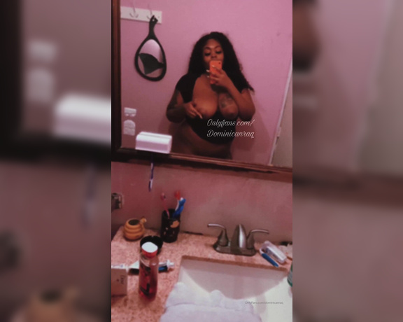 Dominicanraq aka dominicanraq OnlyFans Video - Before the shower let me show you how sexy my body look baby after hop in