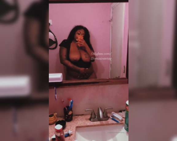 Dominicanraq aka dominicanraq OnlyFans Video - Before the shower let me show you how sexy my body look baby after hop in