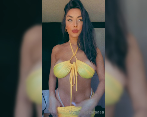 Mynameiszaraaa aka mynameiszaraaa OnlyFans Video - I love this colour