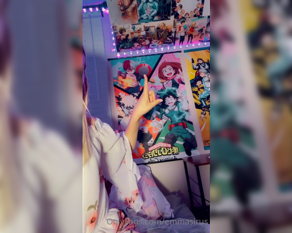 Emma Sirus aka emmasirus OnlyFans Video - Ive been working on my wall decor, lmk if there are any other animes you would