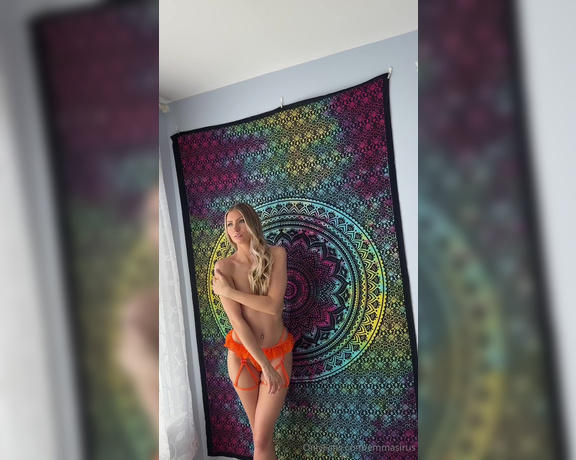 Emma Sirus aka emmasirus OnlyFans Video - I was modeling all day yesterday and got some BTS of my shoot