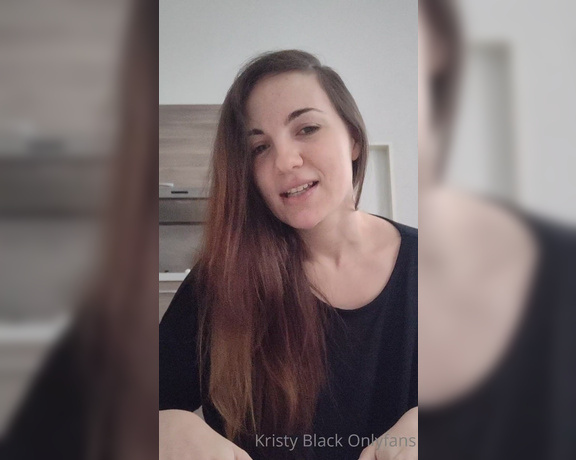 Kristy Black aka kristyblack OnlyFans Video - Dont forget to stretch yourself properly  You dont need to be naked as I am,