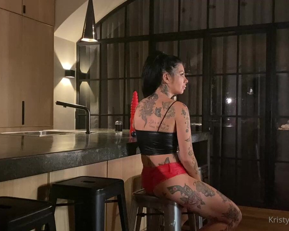 Kristy Black aka kristyblack OnlyFans Video - In addition to yesterdays scene, Im posting also a full time BTS for those who are