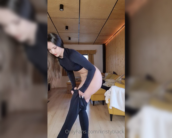 Kristy Black aka kristyblack OnlyFans Video - Gymwear for those who complained last time I havent included it in the haul video