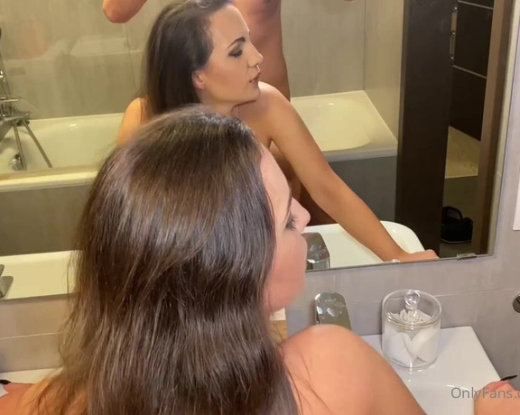 Kristy Black aka kristyblack OnlyFans Video - Fucking in front of a mirror Hot