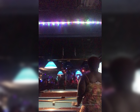 Niamilkmarie aka niamilkmarie OnlyFans Video - In The Strip Club Doing The Most