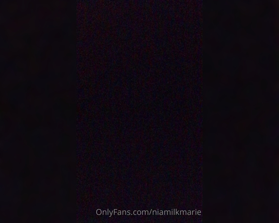 Niamilkmarie aka niamilkmarie OnlyFans Video - I Really Got CAught lol