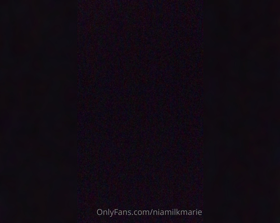 Niamilkmarie aka niamilkmarie OnlyFans Video - I Really Got CAught lol