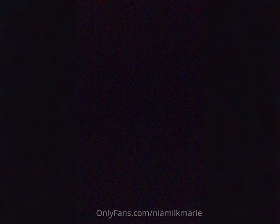 Niamilkmarie aka niamilkmarie OnlyFans Video - I Really Got CAught lol