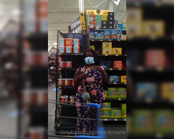 Niamilkmarie aka niamilkmarie OnlyFans Video - I FORGOT ALL ABOUT THIS RATCHET ASS WALMART VIDEO LOL