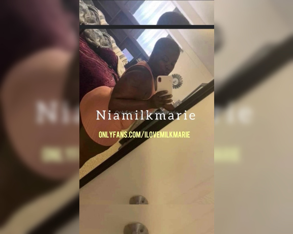 Niamilkmarie aka niamilkmarie OnlyFans Video - Gagging on a dildo felt so good