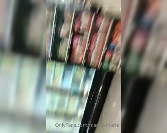 Niamilkmarie aka niamilkmarie OnlyFans Video - I saw my fan at the store and he sucked my titties