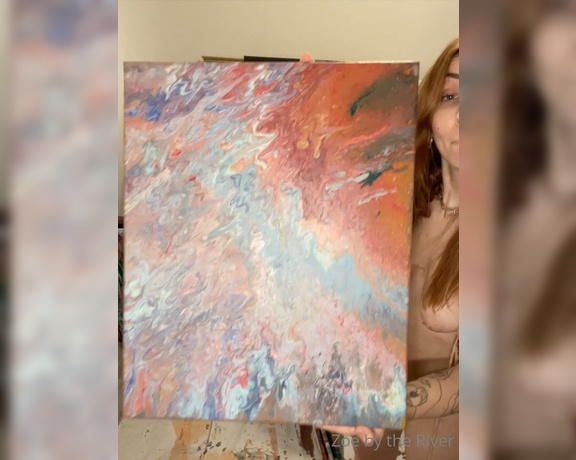 Zoe by the River aka zoebytheriver OnlyFans Video - I thought youd enjoy a lil nude art tour of some pieces I made in my