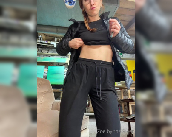 Zoe by the River aka zoebytheriver OnlyFans Video - Wanna hang, shmoak a doobie, and listen to jams with me while I wait for the