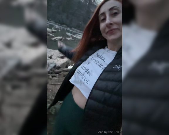 Zoe by the River aka zoebytheriver OnlyFans Video - Took a walk on the wild side with darkstripe  And if ya couldnt tell cuz