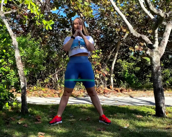 AJ Applegate aka ajapplegatevip OnlyFans Video - The ultimate booty workout I promise your glutes will be on  Repeat each exercise 15x