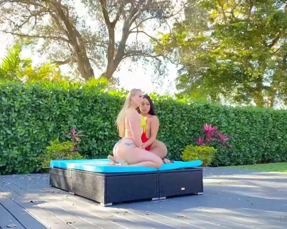 AJ Applegate aka ajapplegatevip OnlyFans Video - Shot some sexy stuff with lexysinn yesterday Cant wait to show you the pics amp video