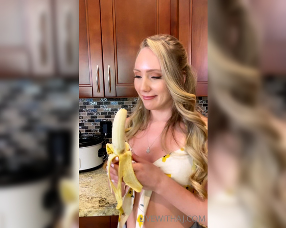 AJ Applegate aka ajapplegatevip OnlyFans Video - I always have so much fun shooting for AJSMERCH