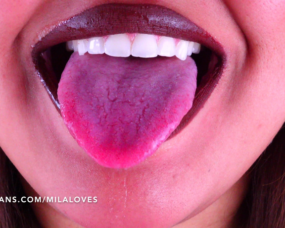 Mila Loves aka milaloves OnlyFans Video - Mouth Worship ASMR A sensual mouth for your viewing pleasure