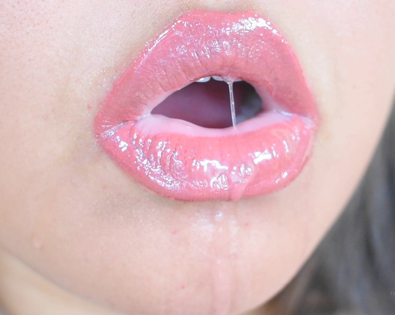 Mila Loves aka milaloves OnlyFans Video - ASMR Mouth Fetish  A lovely combination of pouty pink lips and drool play