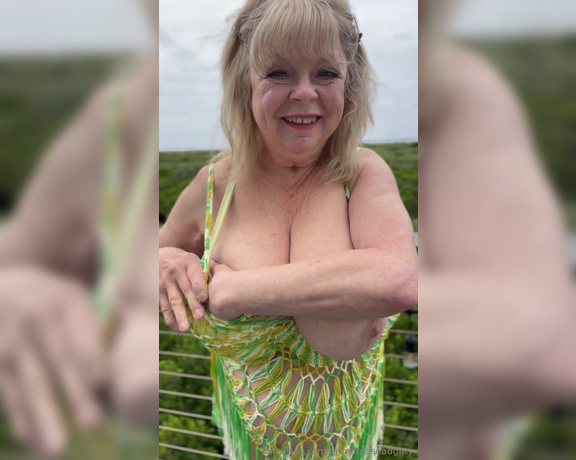 GrandmasNaughty aka grandmasnaughty OnlyFans Video - Its been awhile since Ive been to a nude beach